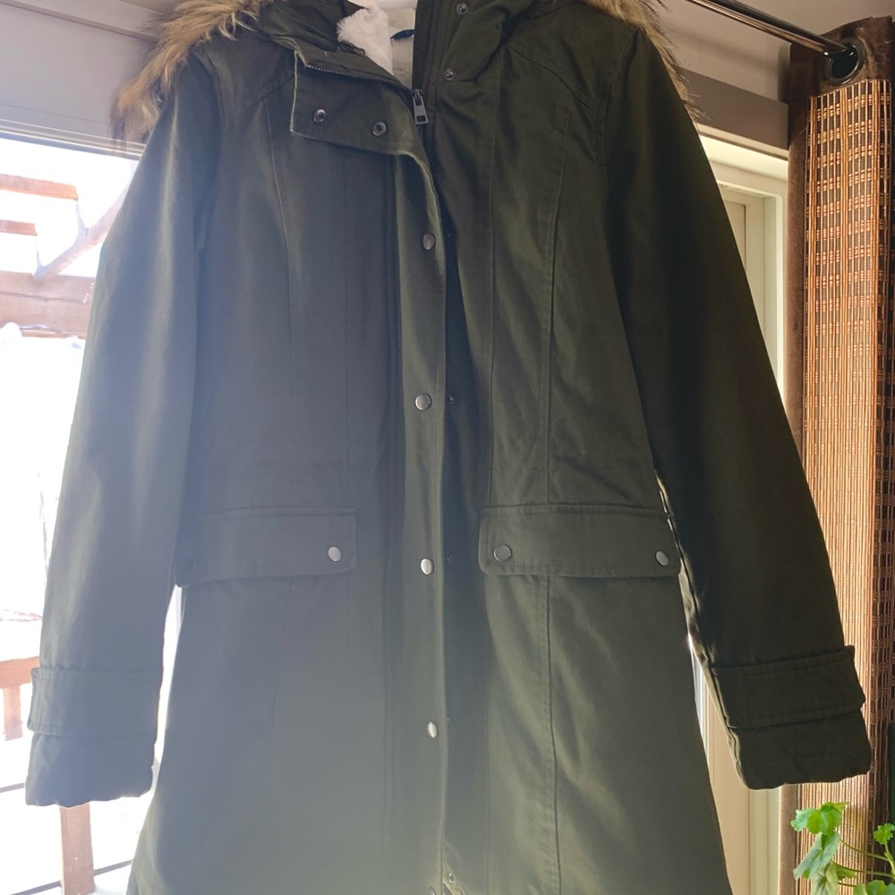 Ricki’s Army Green Parka XS